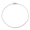 Aurora Mirror dazzling pearl necklace for women, high-end akoya freshwater pearl imitation Mabel pearl collarbone chain Item Picture
